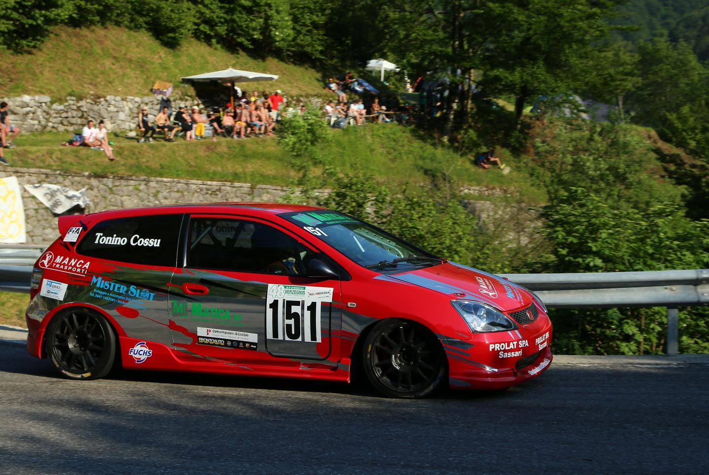 Tonino Cossu ruggisce in Coppa Fia 