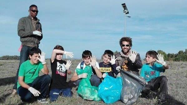 I ragazzi di Spazio giovani per Brabau