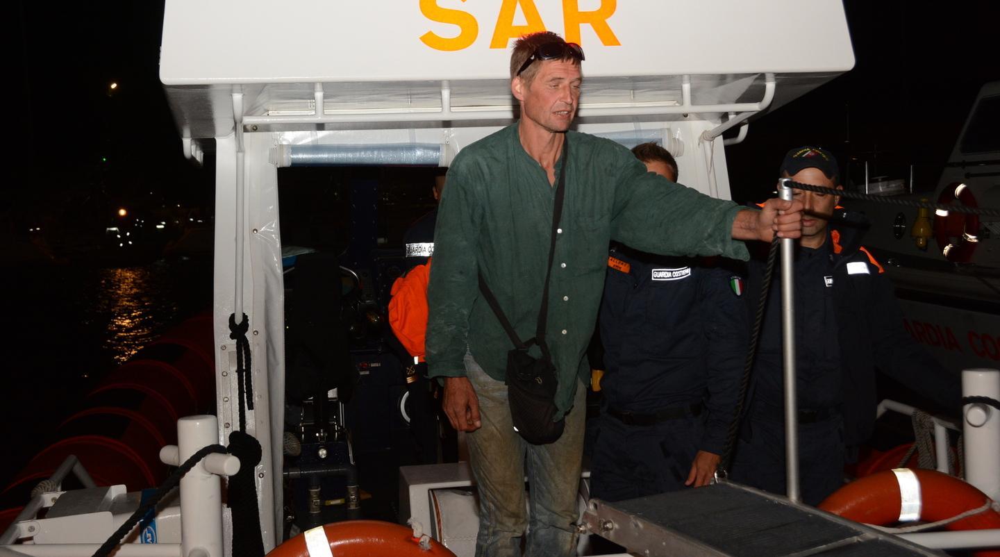 Olbia, ritrovato a 20 miglia dalla costa il tedesco scomparso 