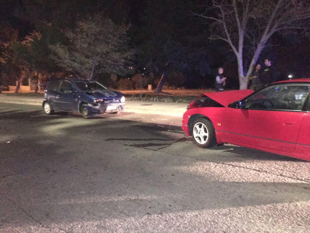 Scontro frontale a Villacidro (foto Onnis)