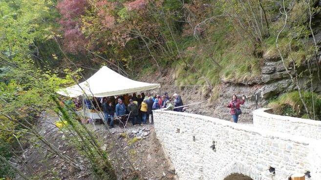 Restaurato l’antico ponte della Colombara