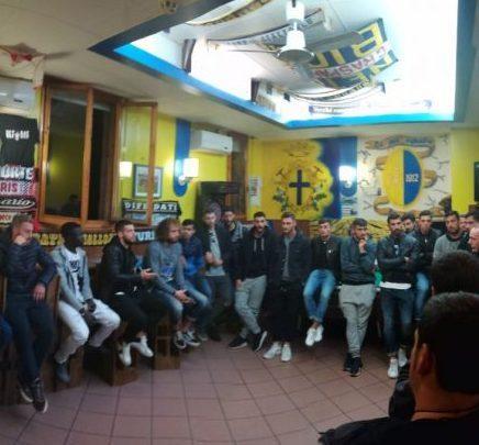 La squadra incontra i tifosi