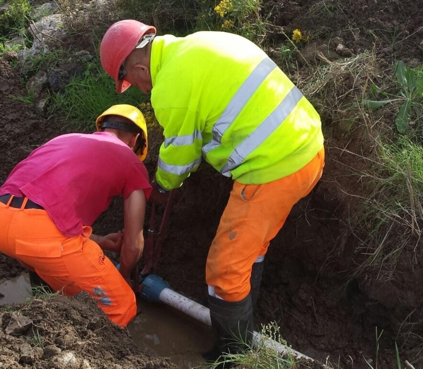 È stata riparata la rete idrica in via Goldoni 
