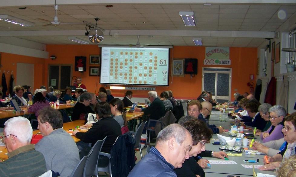 Tanta gente alle tombole del “Noce”