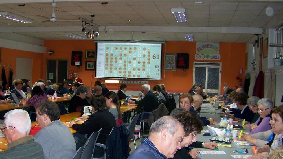 Tanta gente alle tombole del “Noce”