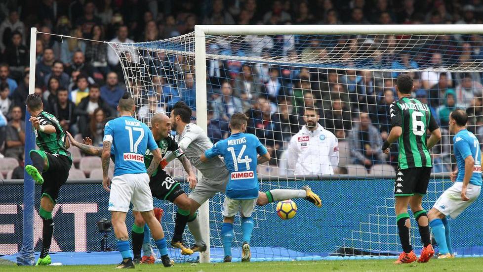 Napoli-Sassuolo 3-1