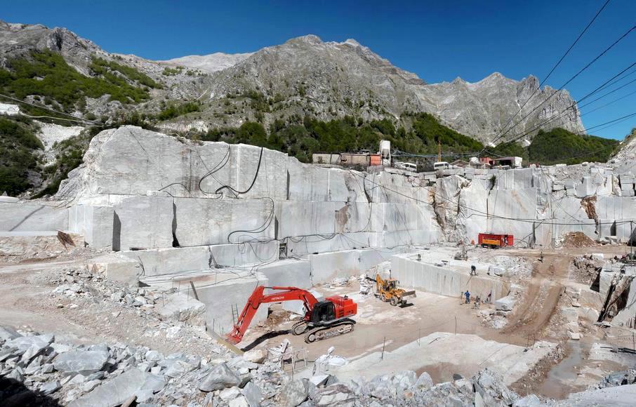 Il marmo di Vagli per Bulgari 