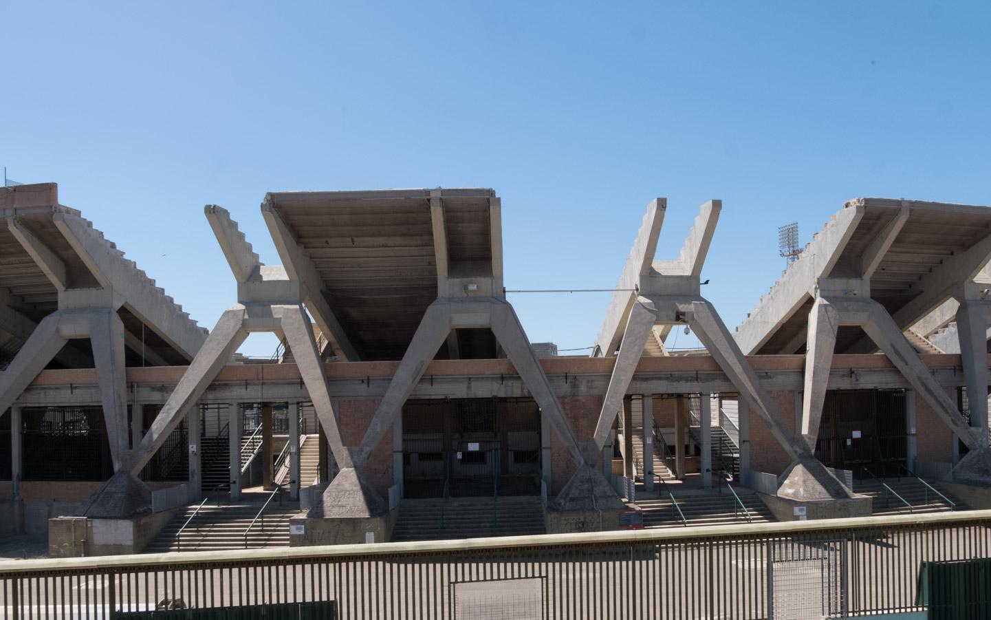 Il vecchio stadio Sant'Elia