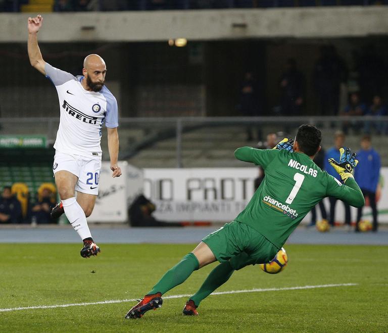 L’Inter continua a fare risultato A Verona altri tre punti di piombo 
