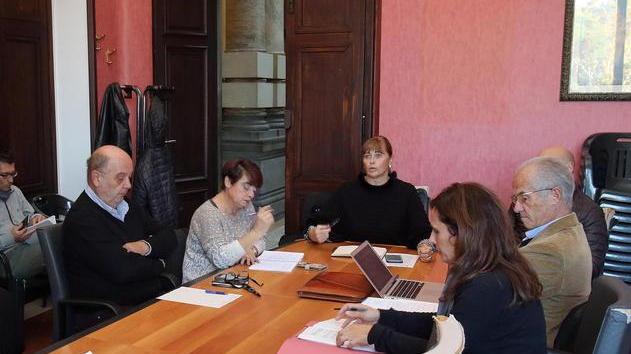 La riunione della commissione partecipate (Foto Nucci)