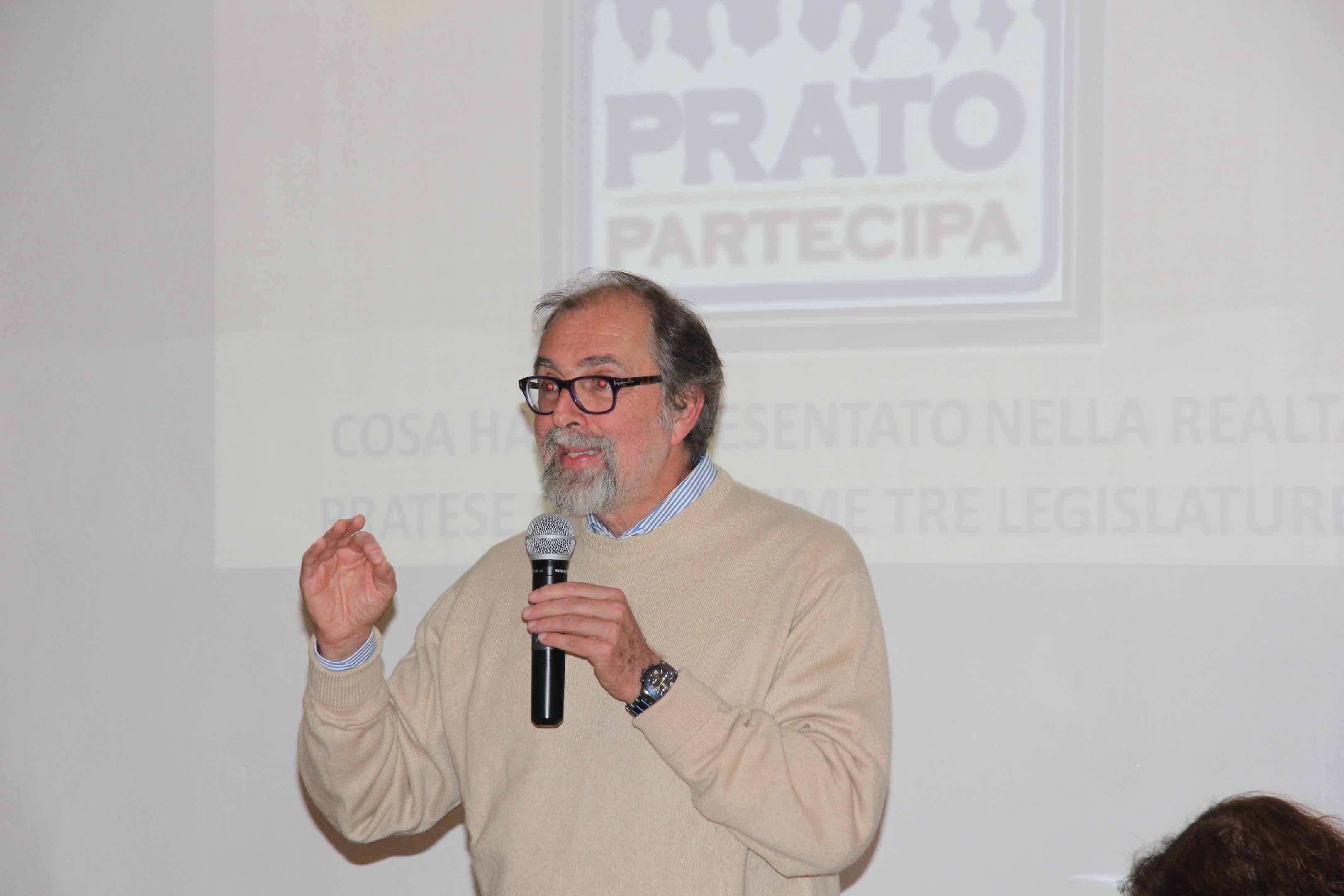 Paolo Sanesi coordinatore di PratoPartecipa