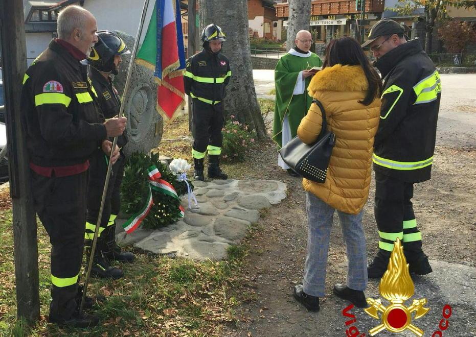 Omaggio a Paolo, vigile del fuoco eroe