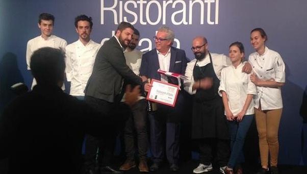 Tre Forchette del Gambero Rosso al ristorante Atman di Lamporecchio 