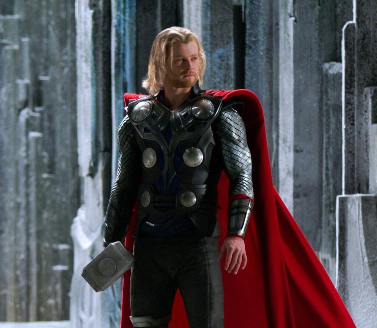 Una parata con gli eroi di casa Marvel
