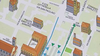Sensi unici in centro per indirizzare il flusso dei pedoni