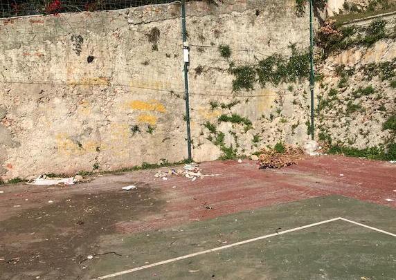 Quel campetto abbandonato a se stesso