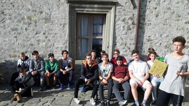 Studenti in viaggio sulla via della storia