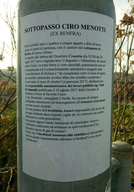 Ex Benfra, volantini sbloccano il cantiere 