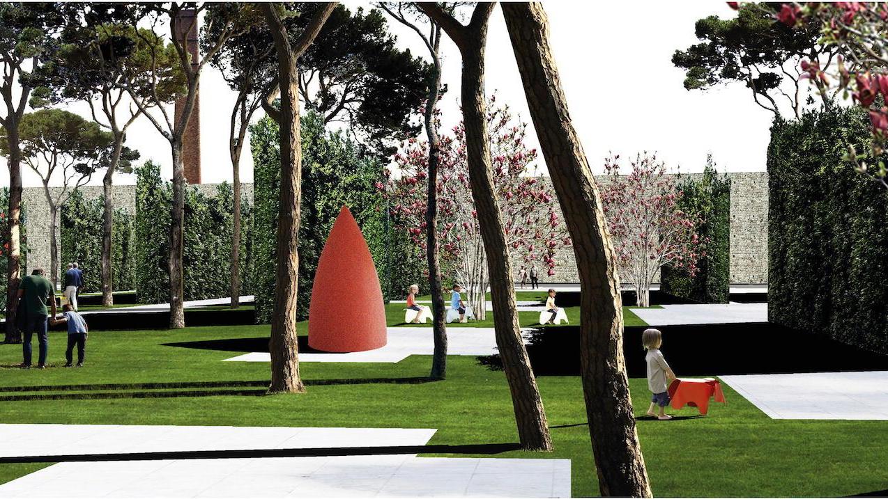 Il progetto del parco urbano che verrà realizzato al posto del vecchio ospedale di Prato