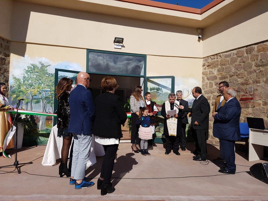 Monsignor Becciu inaugura “Casa Sabina” 