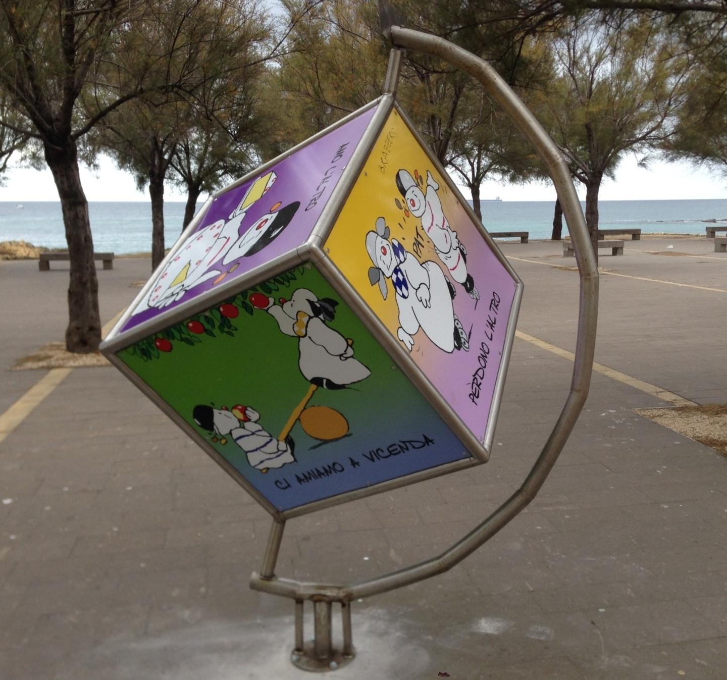 Il dado della pace ritorna nella piazza della Renaredda