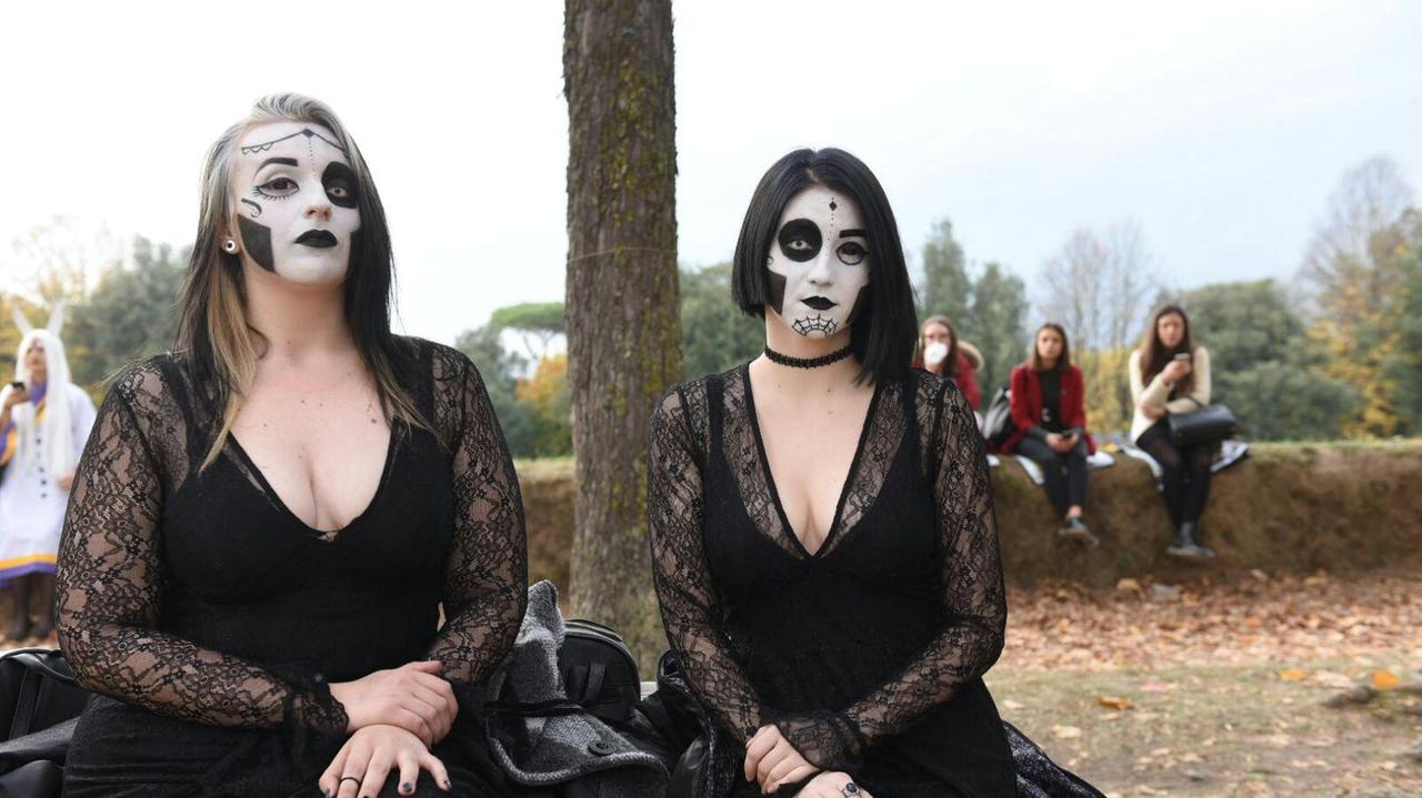 Due cosplayer a Lucca Comics