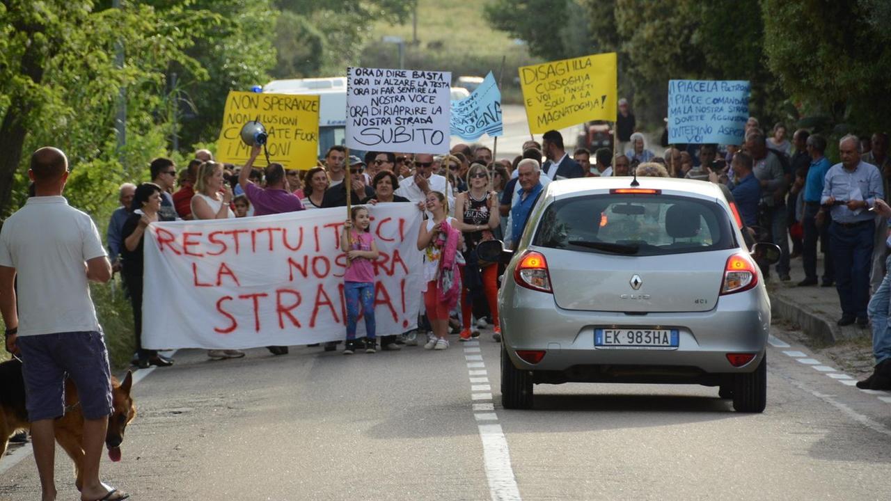 Monte Pino, la strada dimenticata: il 23 novembre marcia di protesta 