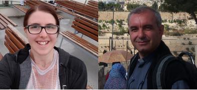 Chiara Zecchin, 19 anni, e lo zio monsignor Michele, parroco a Ferrara