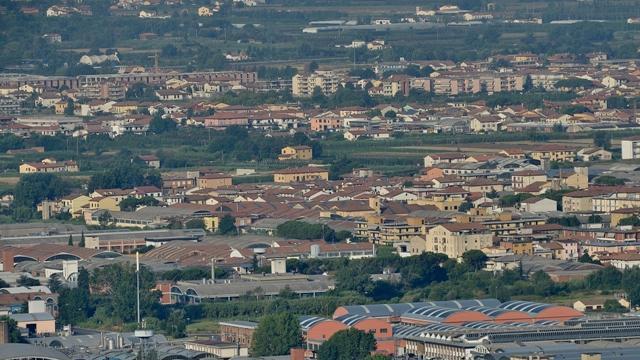 La zona industriale di Montemurlo
