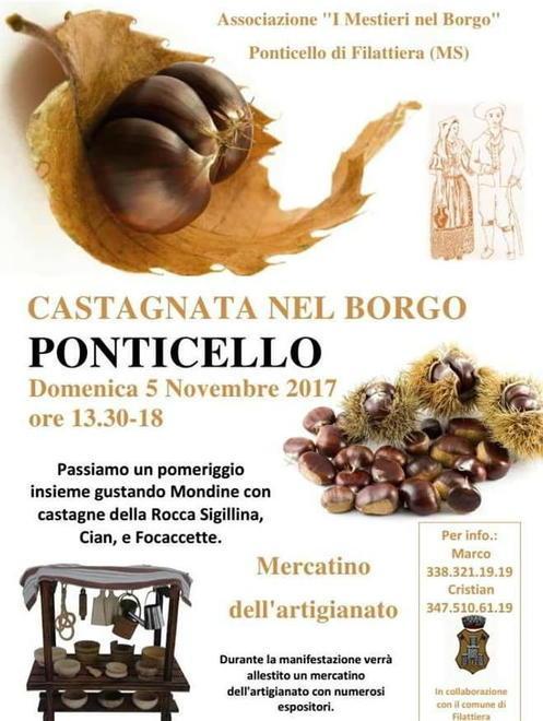 Castagnata nel Borgo e mercatino dell’artigianato 