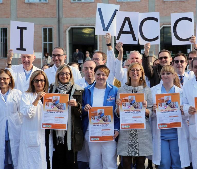 Parte con un flash mob la campagna antinfluenzale 
