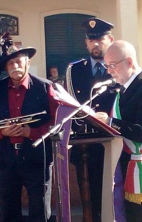 Milis, il saluto ai militari morti 