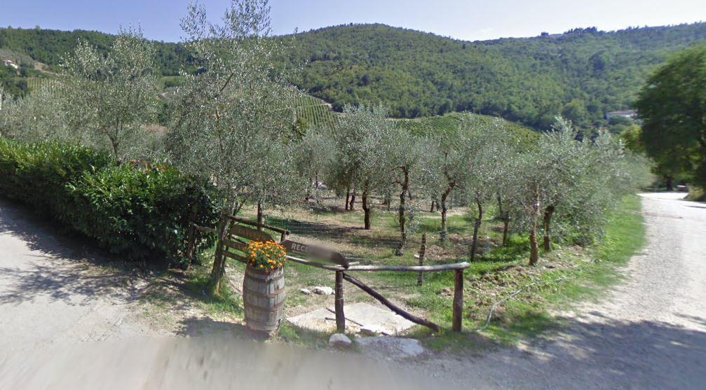 La zona di Rignano sull'Arno dove sono intervenuti i vigili del fuoco (foto Google Maps)