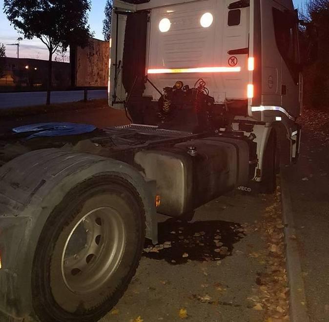 Rubato carburante da un camion in sosta al Lidl 