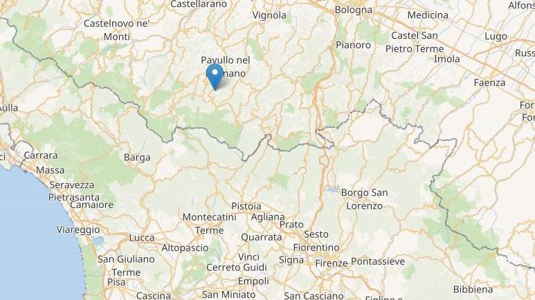 L'epicentro del terremoto a Sestola, 16 chilometri dall'Abetone