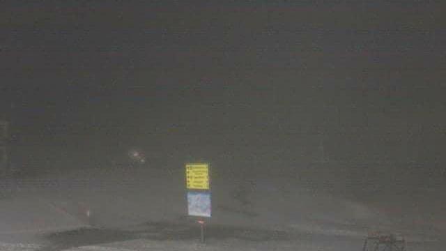 Sestola, prima nevicata in Appennino