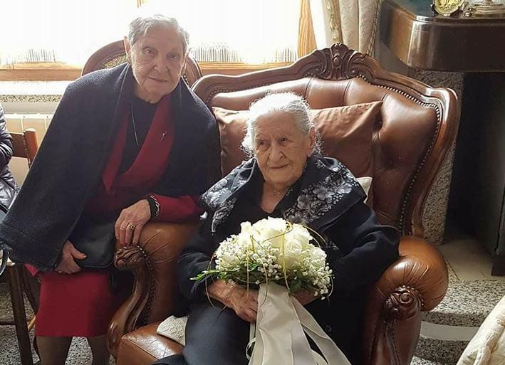 Maria Satta ha spento 104 candeline 