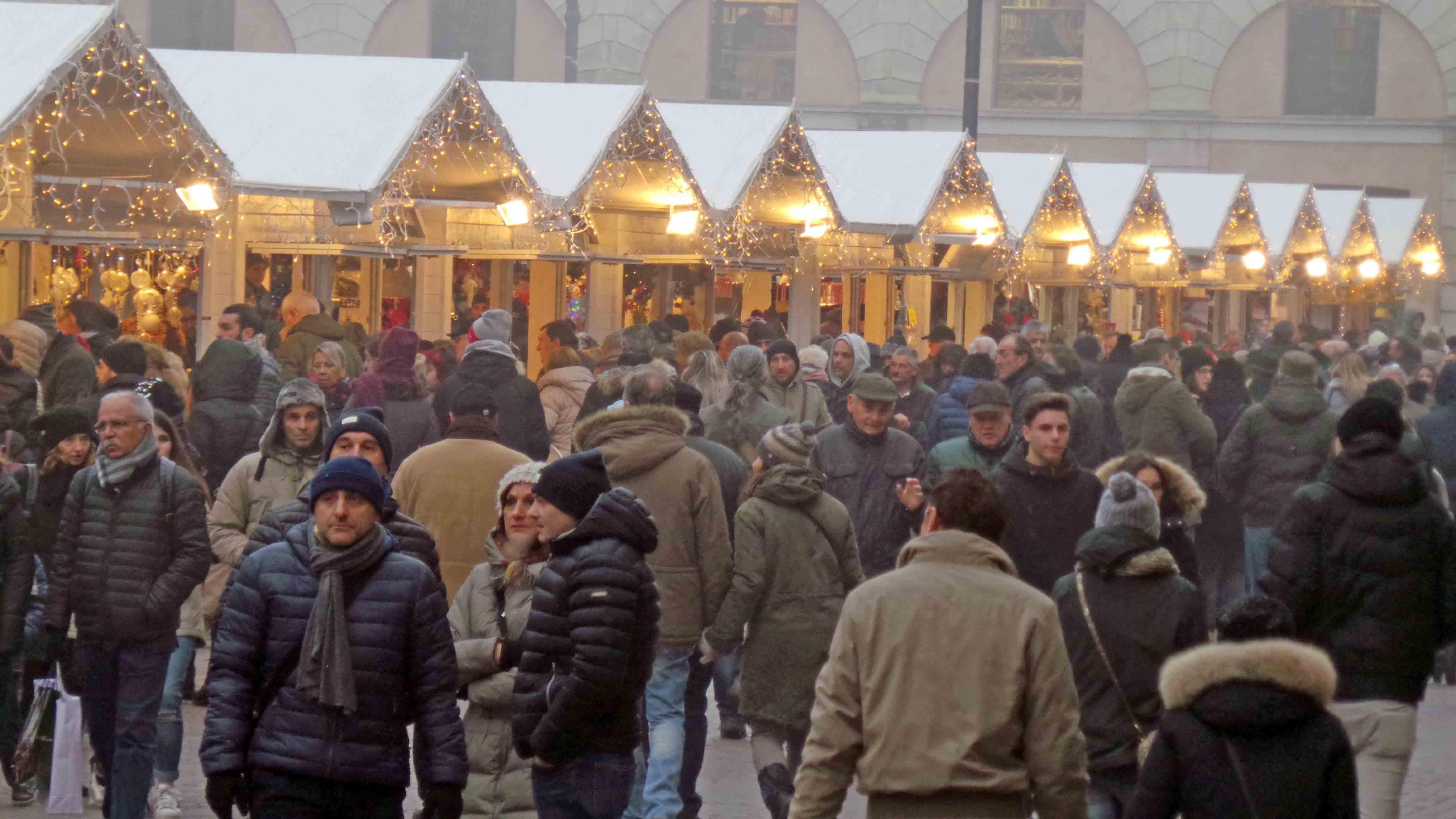 Il villaggio di Natale in centro