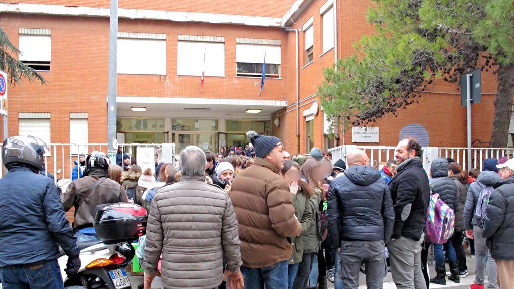Alle medie Bartolena slitta l’uscita degli alunni coi genitori