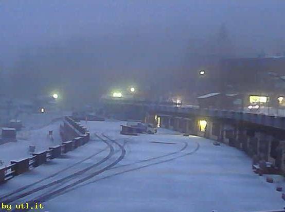 Primi fiocchi di neve all’Abetone 
