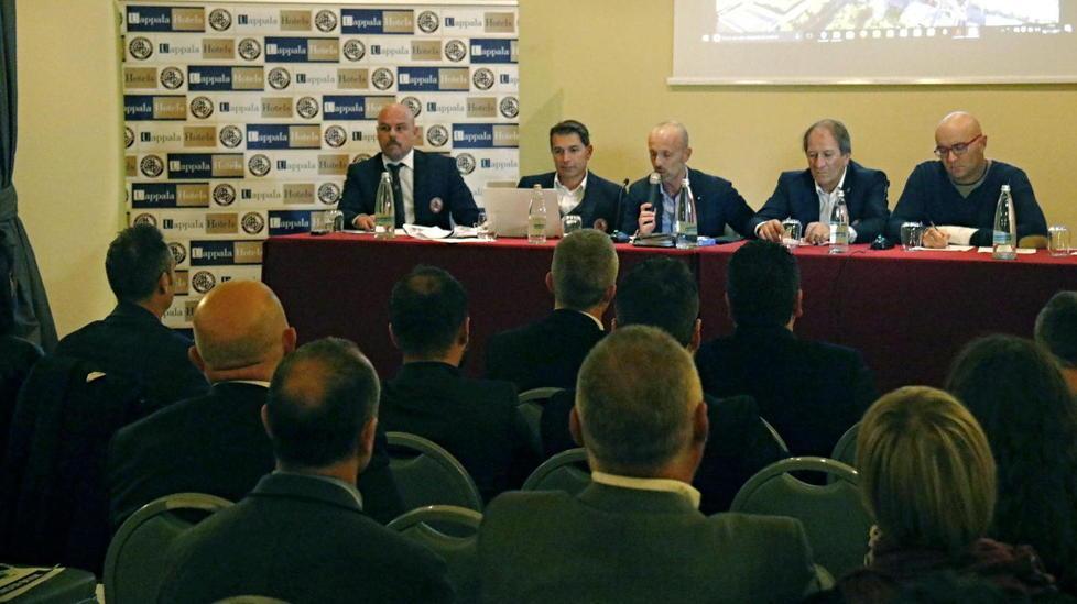 Convegno con gli sponsor al Palazzo