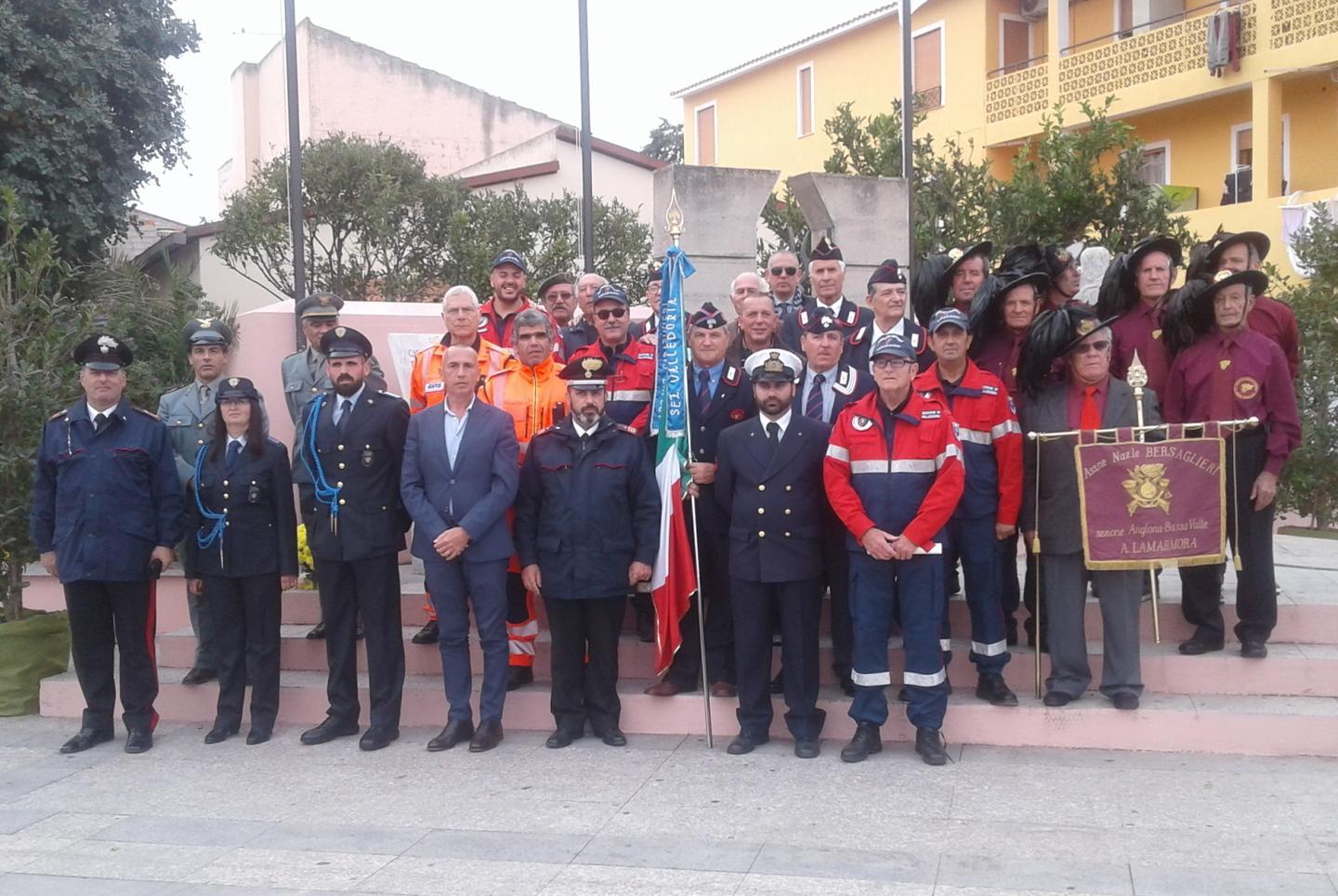 A Valledoria una preghiera per i Caduti nelle guerre 