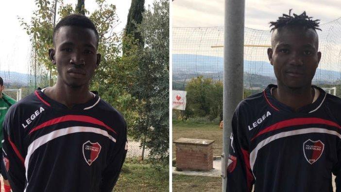Da sinistra Tomba Koulibaly e Mahama Alhaji