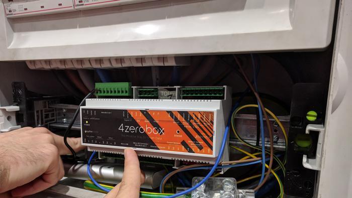 La "scatola" 4zerobox del team pisano