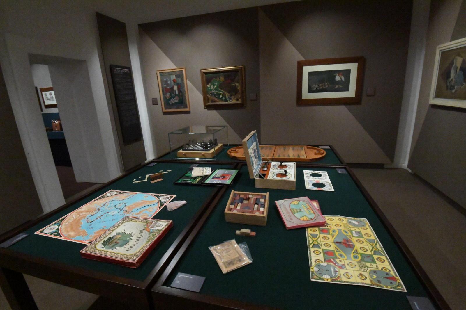 Una delle sale del Palp coi giocattoli in mostra (Foto Franco Silvi)