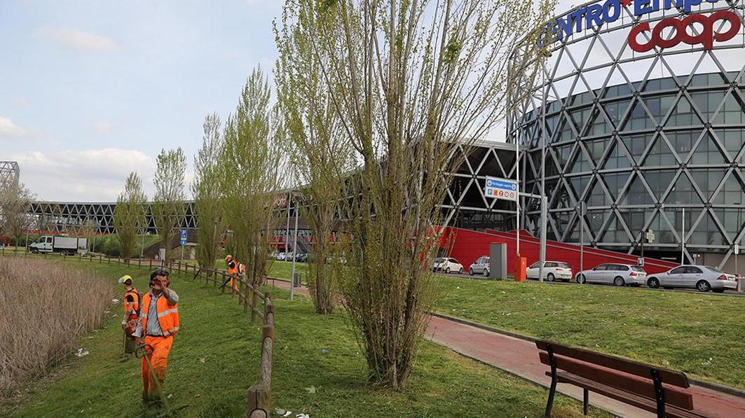 Il centro commerciale a S.Maria