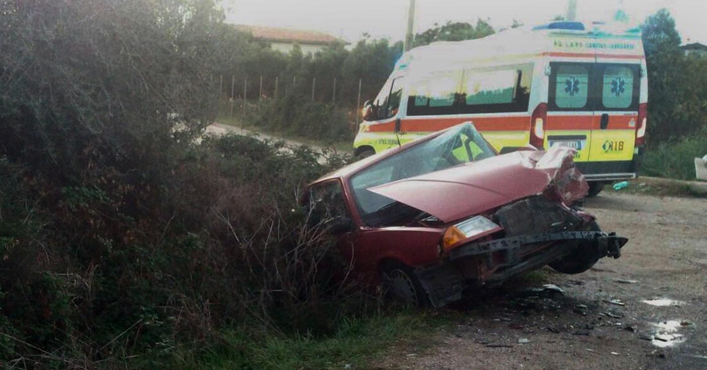 Scontro con un ferito tra Silì e Fenosu