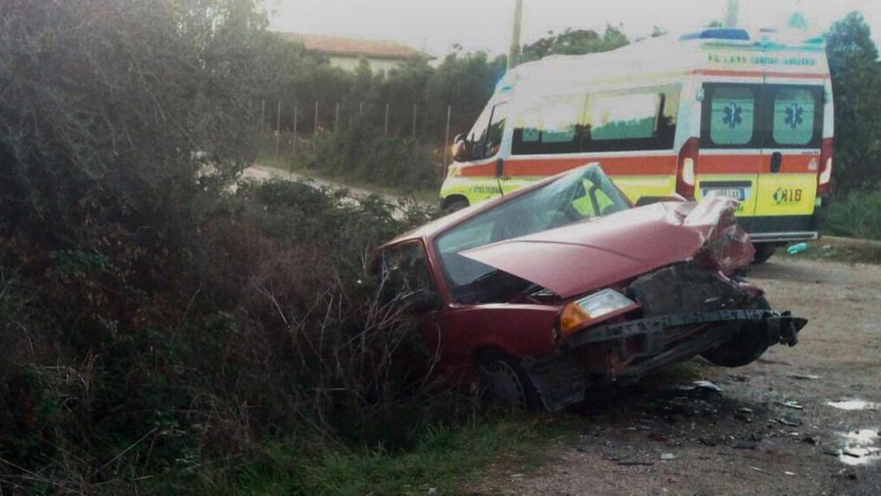 Scontro con un ferito tra Silì e Fenosu