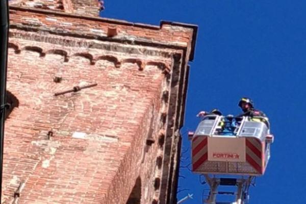 Parti pericolanti: controlli dei Vigili del fuoco a San Giovanni