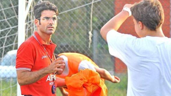 Filippo Treno durante un allenamento (Foto Gori)